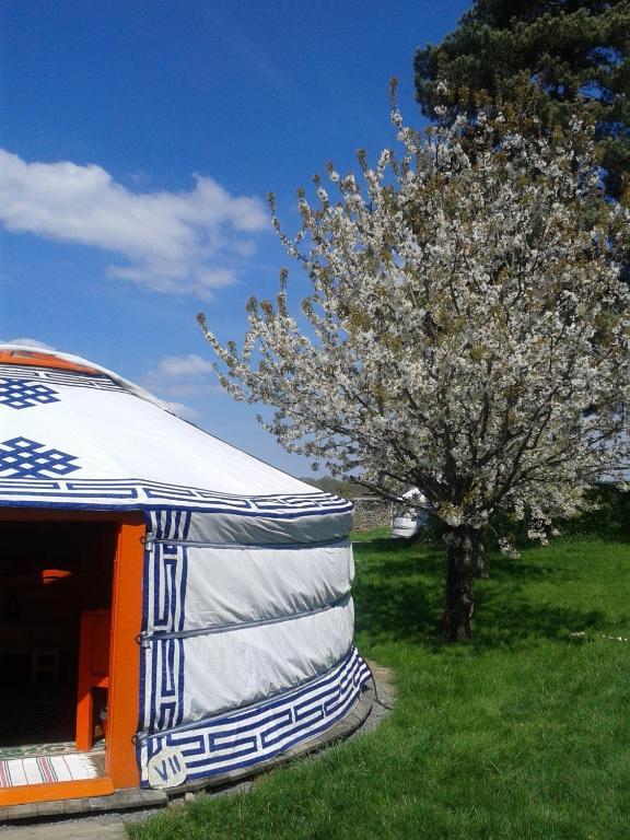 Yourte Nomade-Lodge Les Ecrennes Bilik gambar