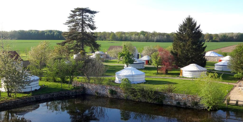 Yourte Nomade-Lodge Les Ecrennes Luaran gambar