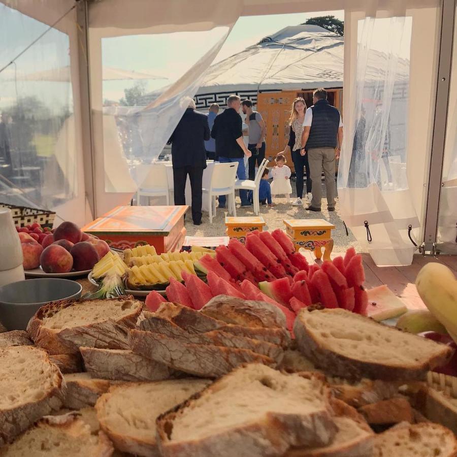Yourte Nomade-Lodge Les Ecrennes Luaran gambar